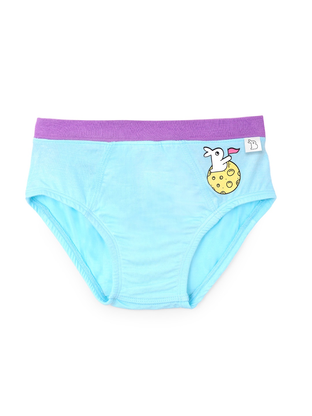 

SuperBottoms Boy Supersoft Premium Antimicrobial Mid-Rise Bamboo Briefs, Blue