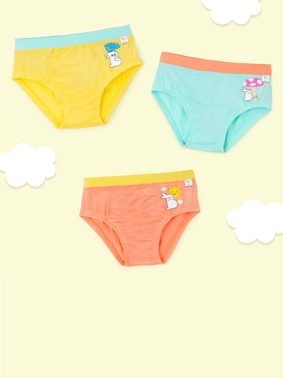 

SuperBottoms Boy Supersoft Premium Antimicrobial Mid-Rise Bamboo Briefs, Blue