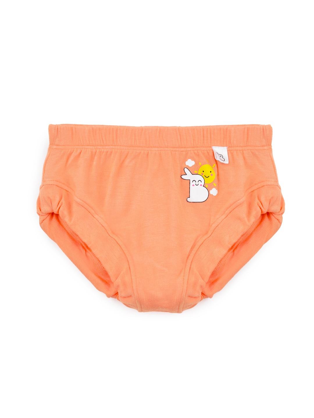 

SuperBottoms Unisex Supersoft Premium Antimicrobial Mid-Rise Bamboo Briefs, Orange