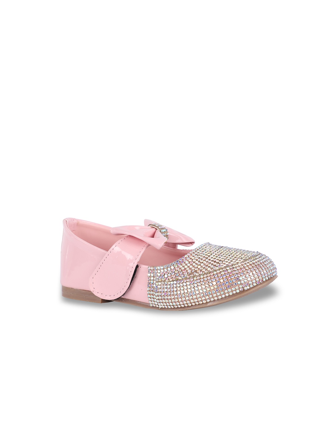 

Minesole Girls Embellished Ballerinas, Pink