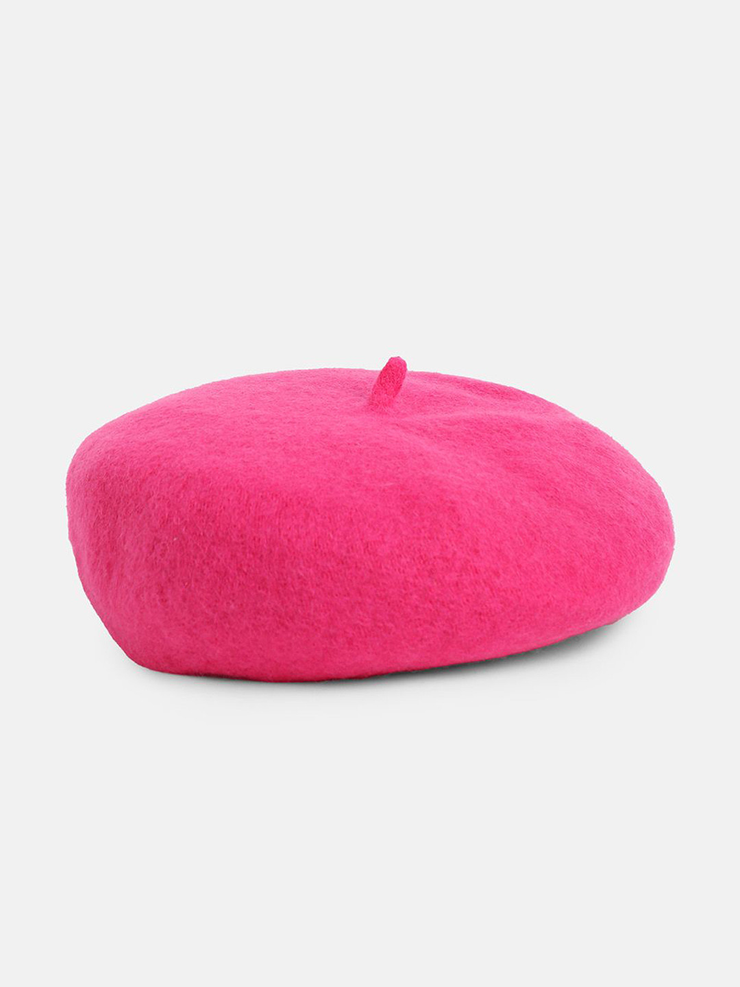 

HAUTE SAUCE by Campus Sutra Women Pink Solid Beret Hat