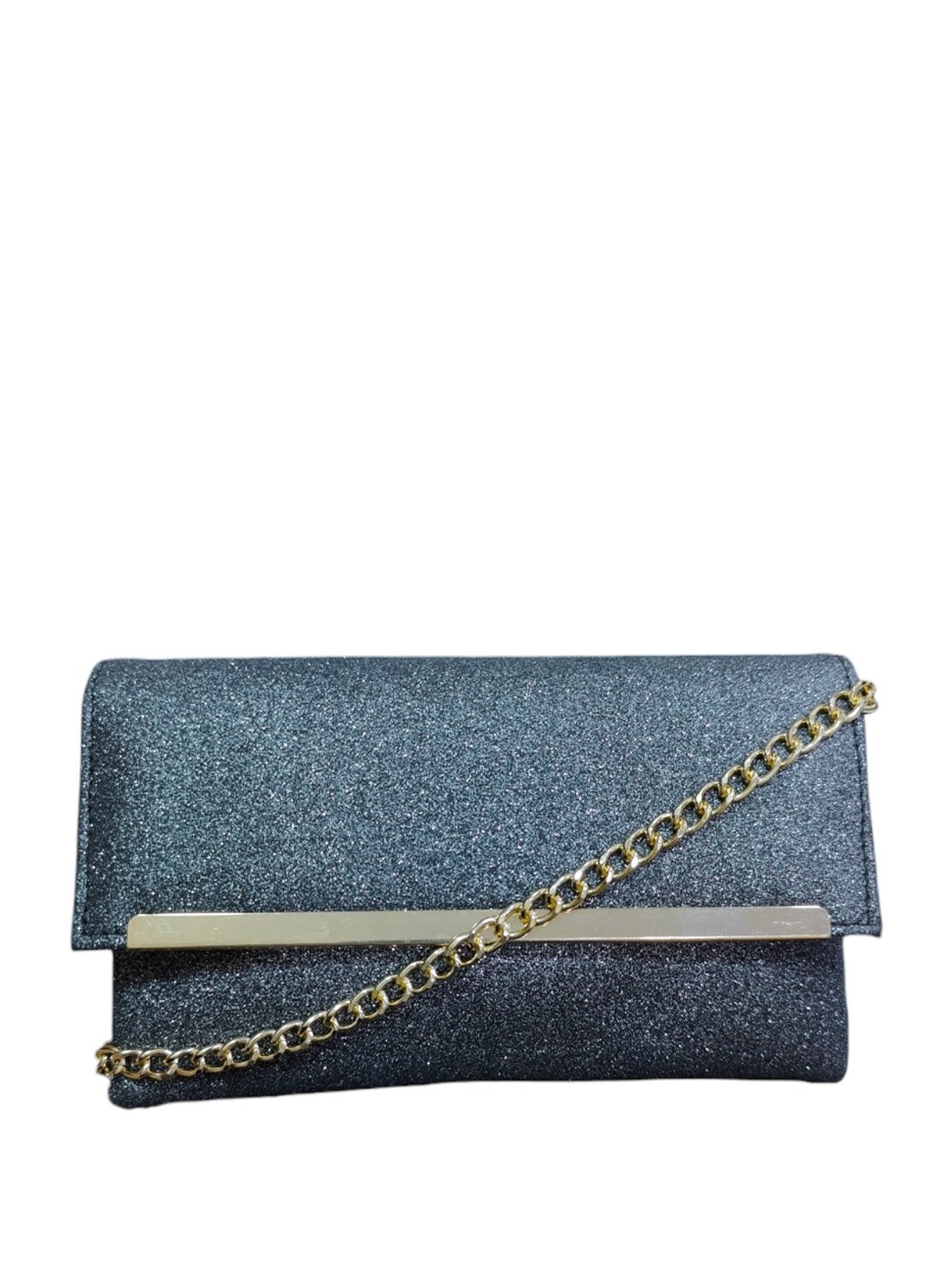 

Vdesi Embellished Envelope Clutch, Black