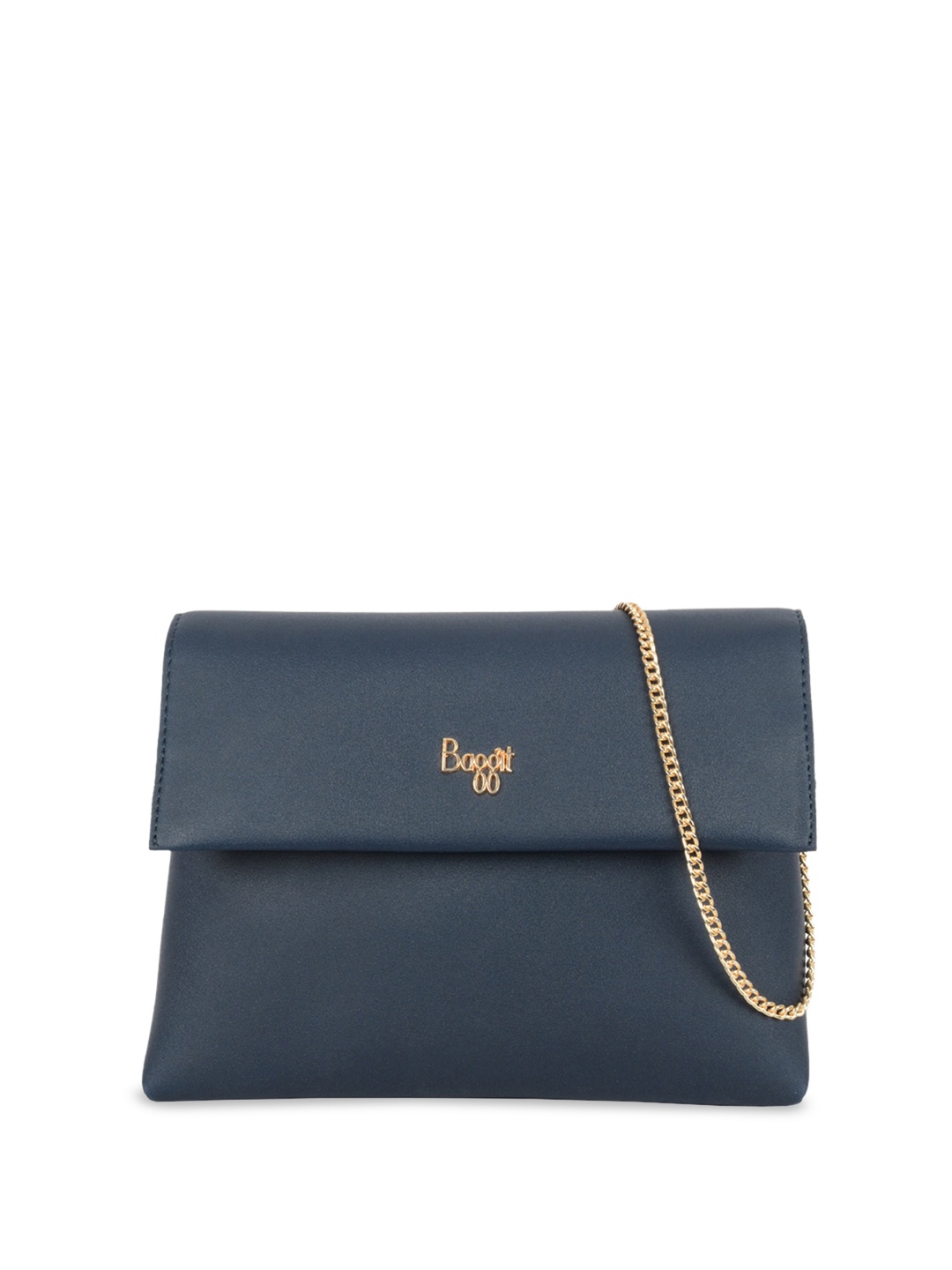 

Baggit Structured Sling Bag, Navy blue