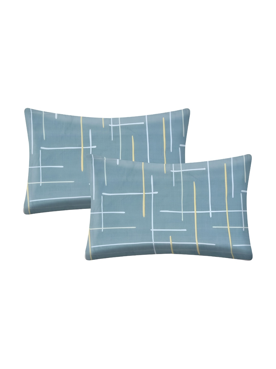 

RRC Teal 2 Pieces Rectangle Pillow Covers