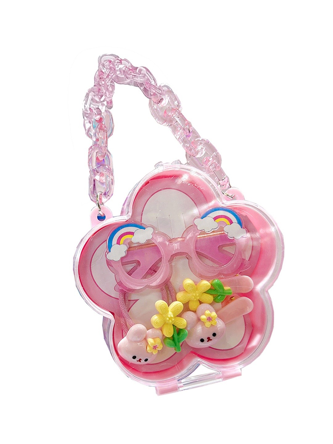 

Babymoon Kids Set of 6 Accessory Gift Set, Pink