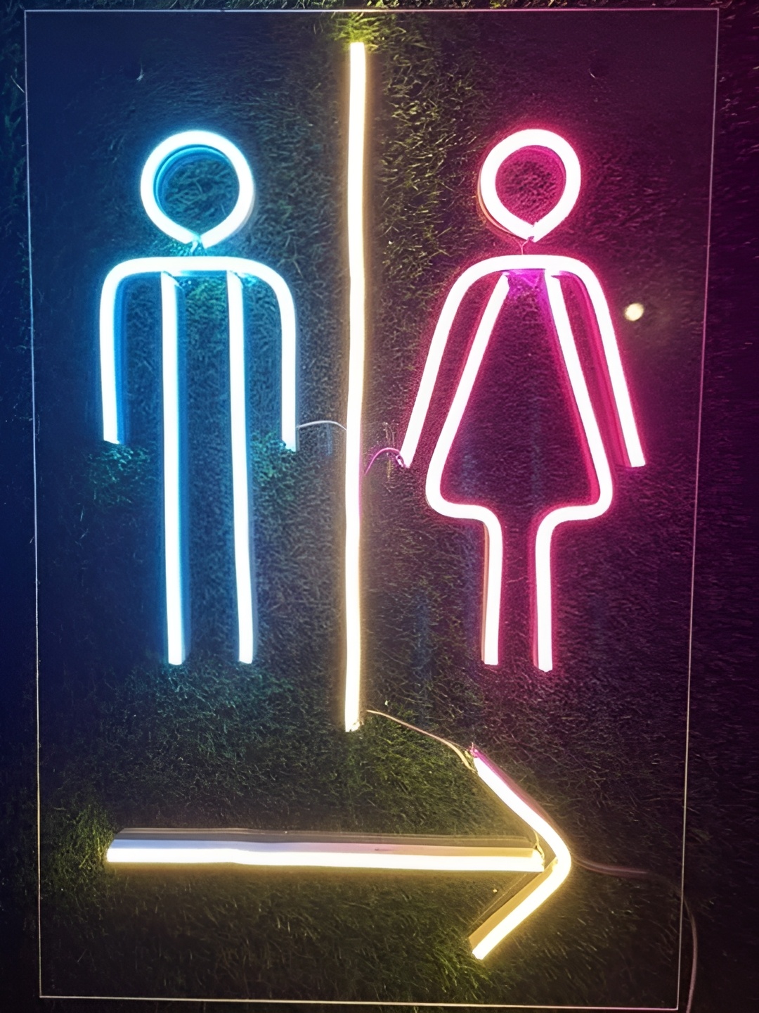 

the party planet Blue & Pink LED Neon Light