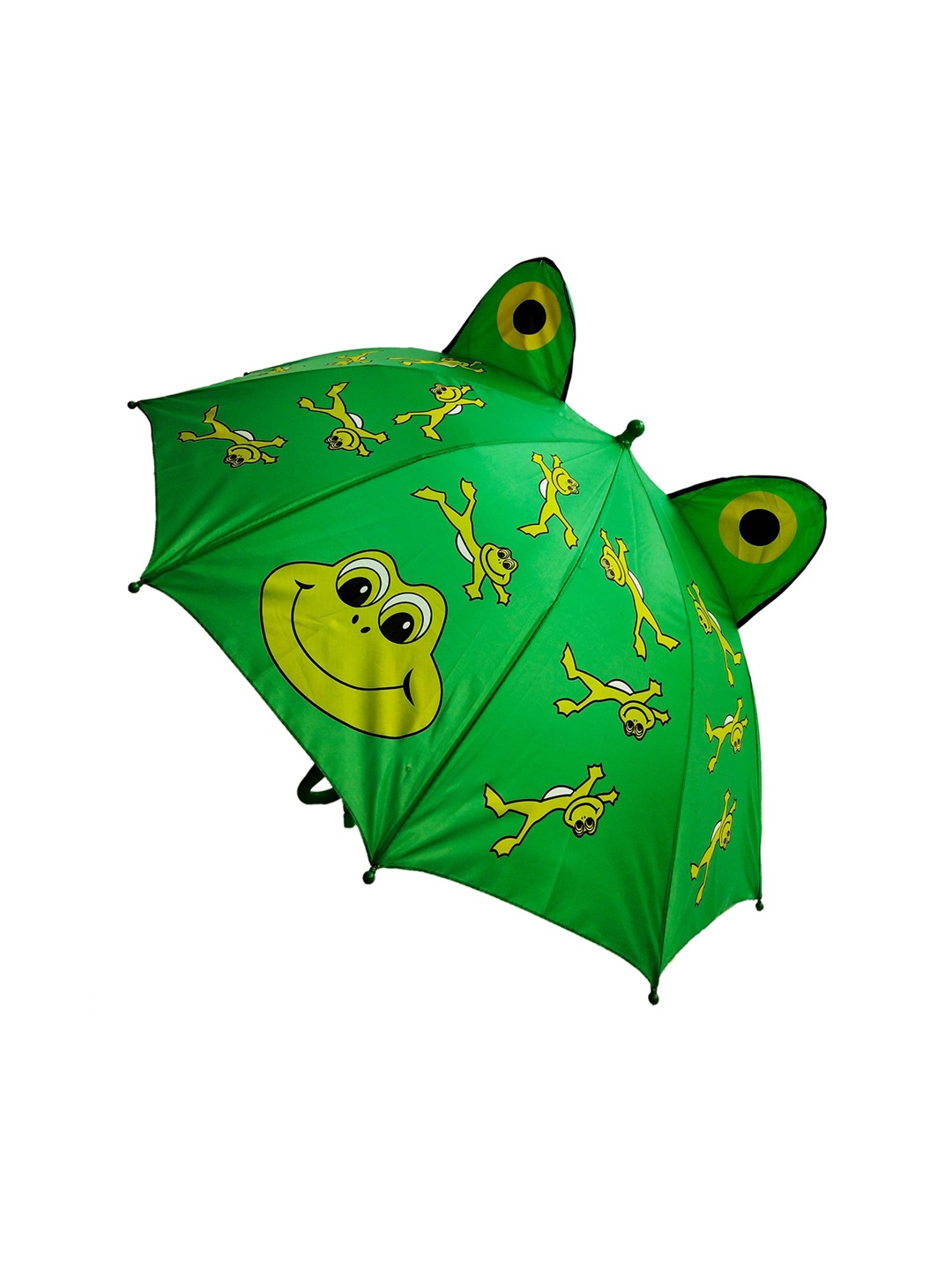 

Babymoon Kids Frog Popup Ears Automatic Umbrella, Green