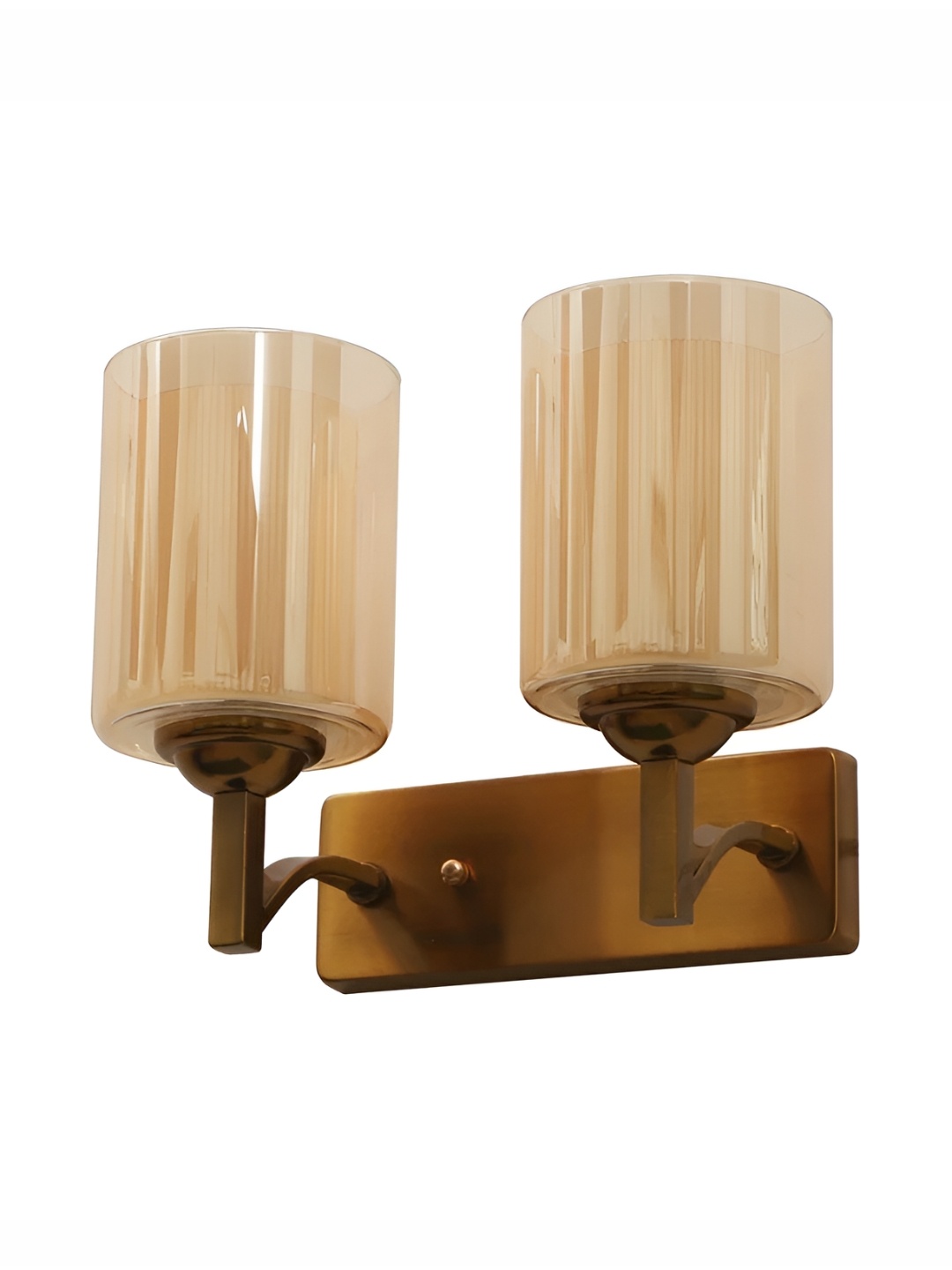 

CORAL TREE Gold-Toned Metal Contemporary Cylinder Shaped Wall Lamp