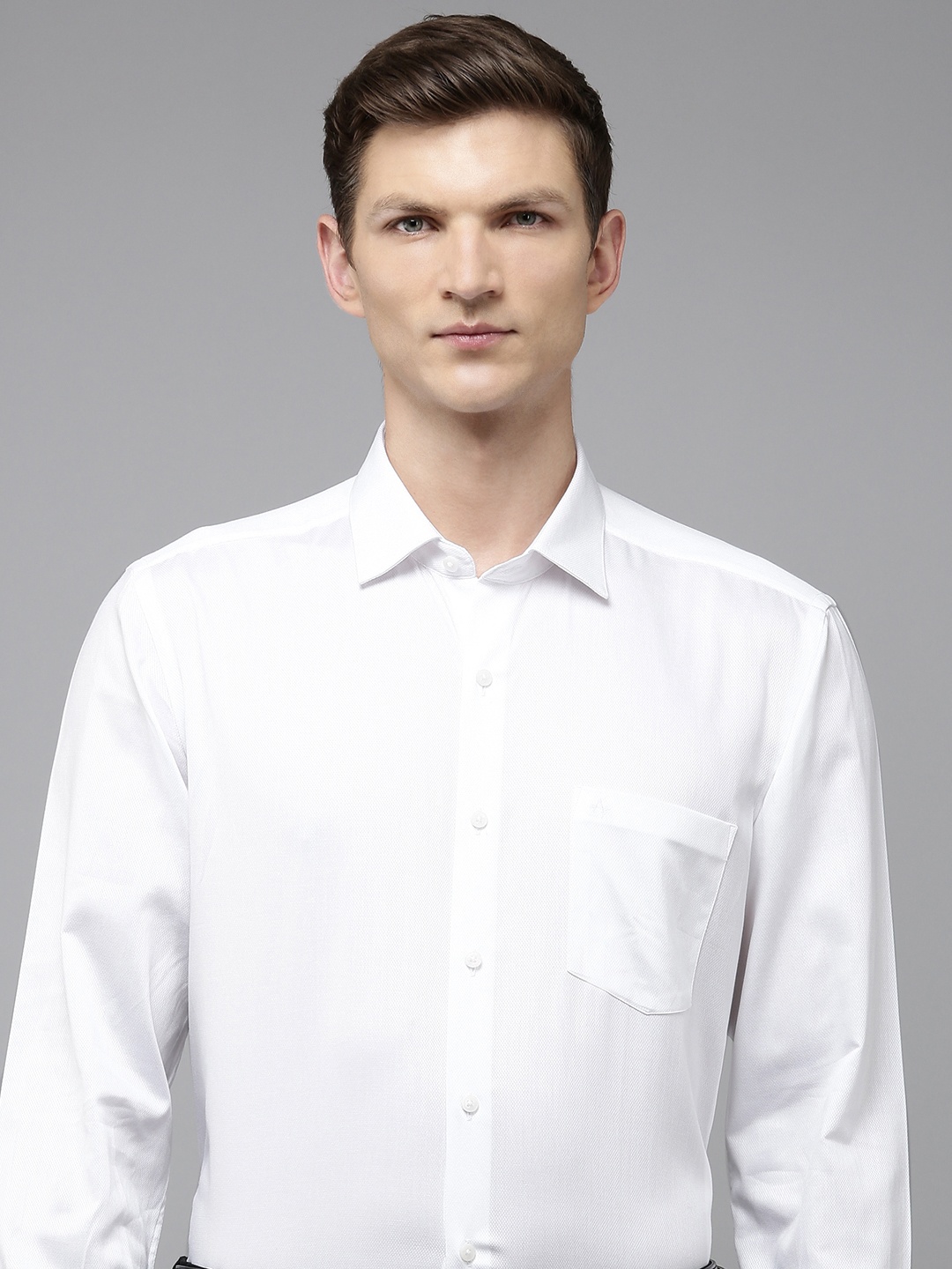 

Arrow Original Slim Fit Opaque Pure Cotton Formal Shirt, White