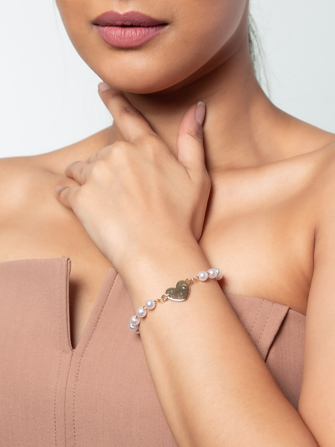 

WHITE LIES Link Bracelet, Gold