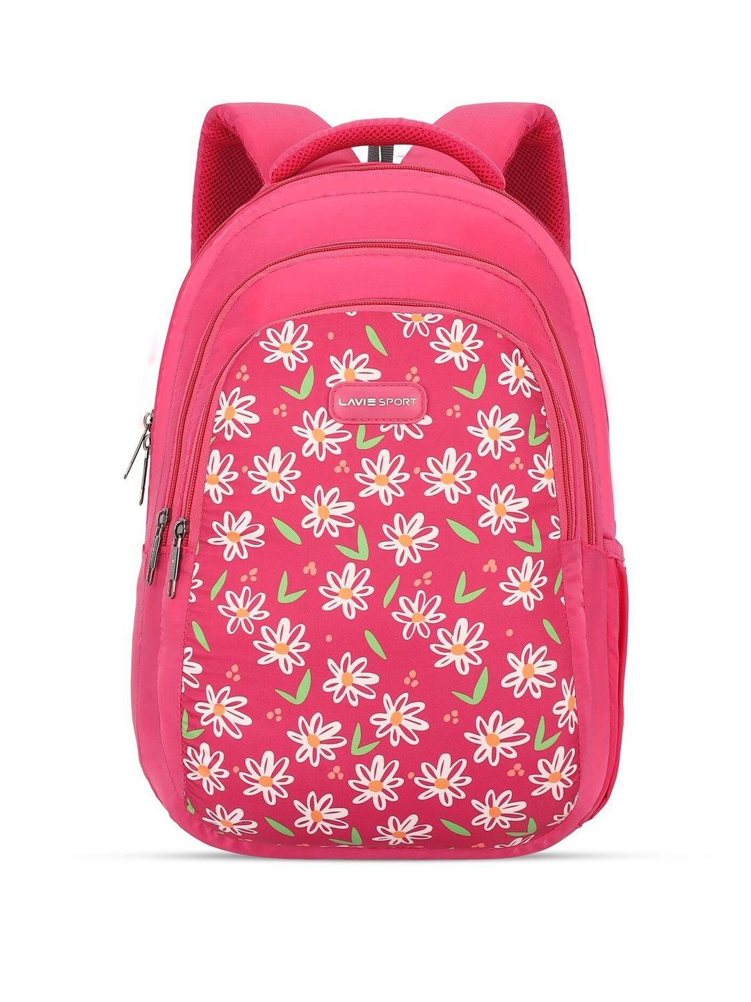 

LAVIE SPORT Girls Floral Printed Backpack Up to 15 inch, Pink