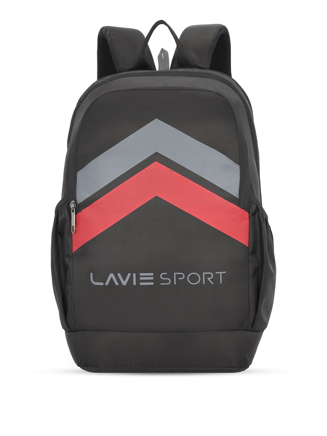 

LAVIE SPORT Unisex Graphic Printed Ergonomic Backpack, Black