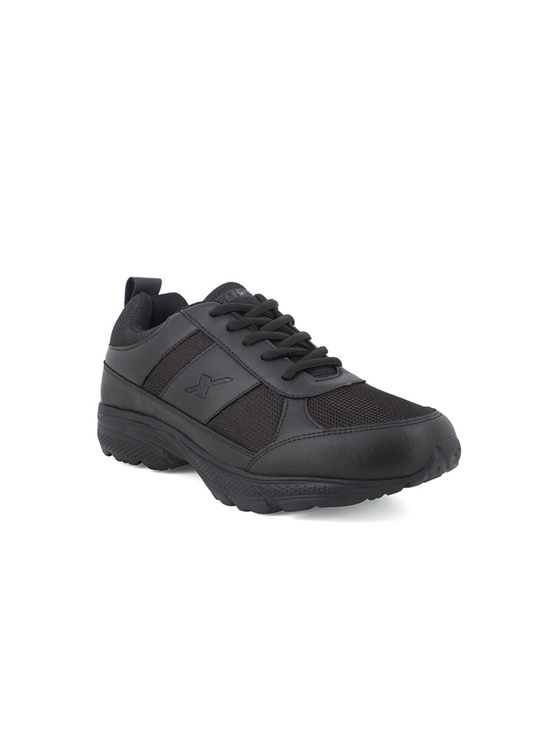 

Sparx Boys Textured Walking Shoes, Black