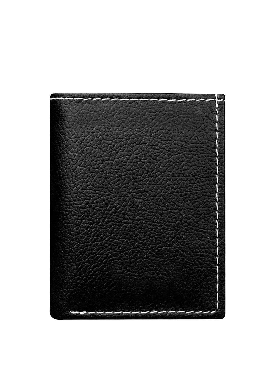 

GREEN DRAGONFLY Unisex Textured Bi-Fold Two Fold Wallet, Black