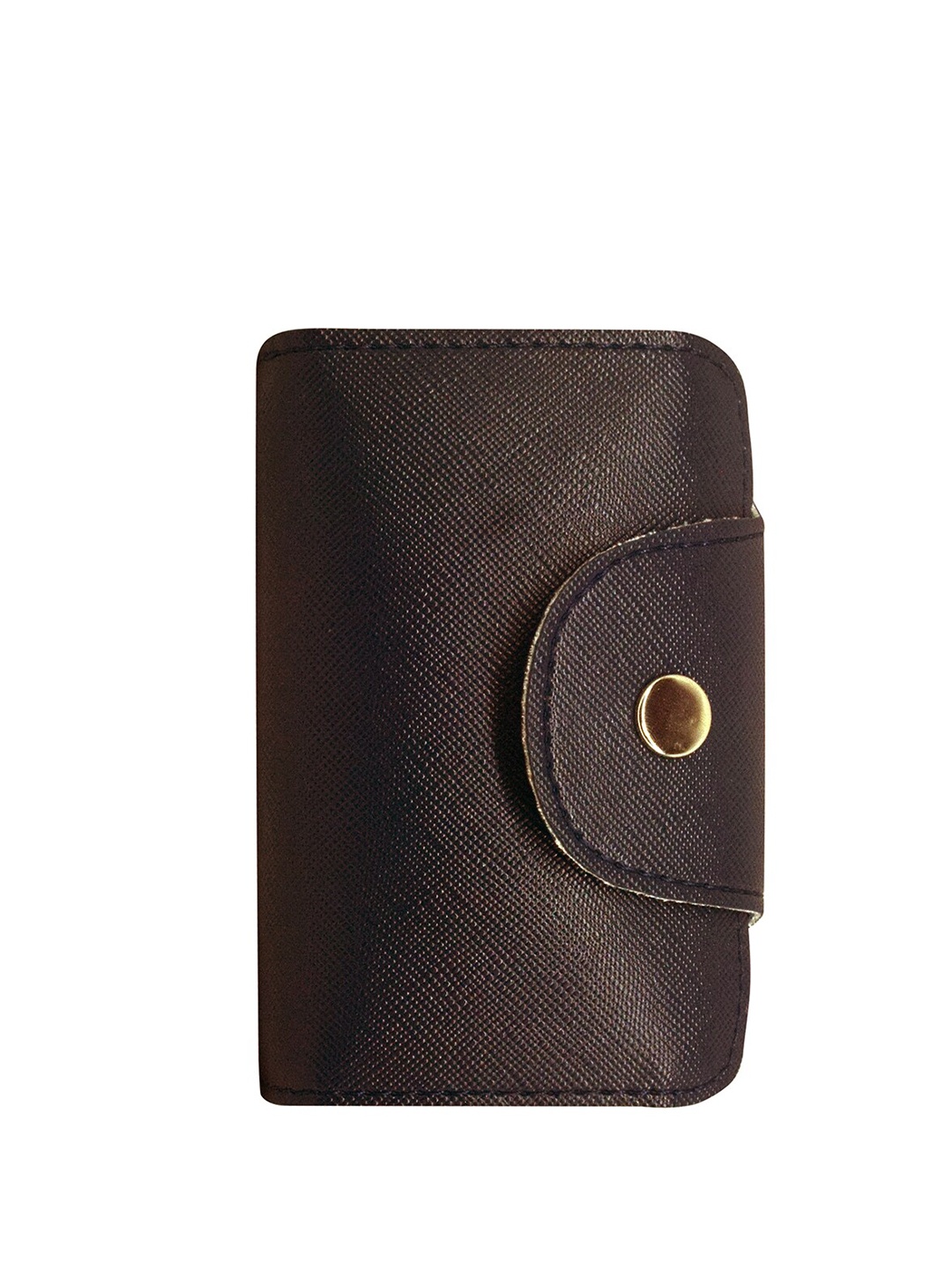 

GREEN DRAGONFLY Unisex PU Card Holder, Coffee brown