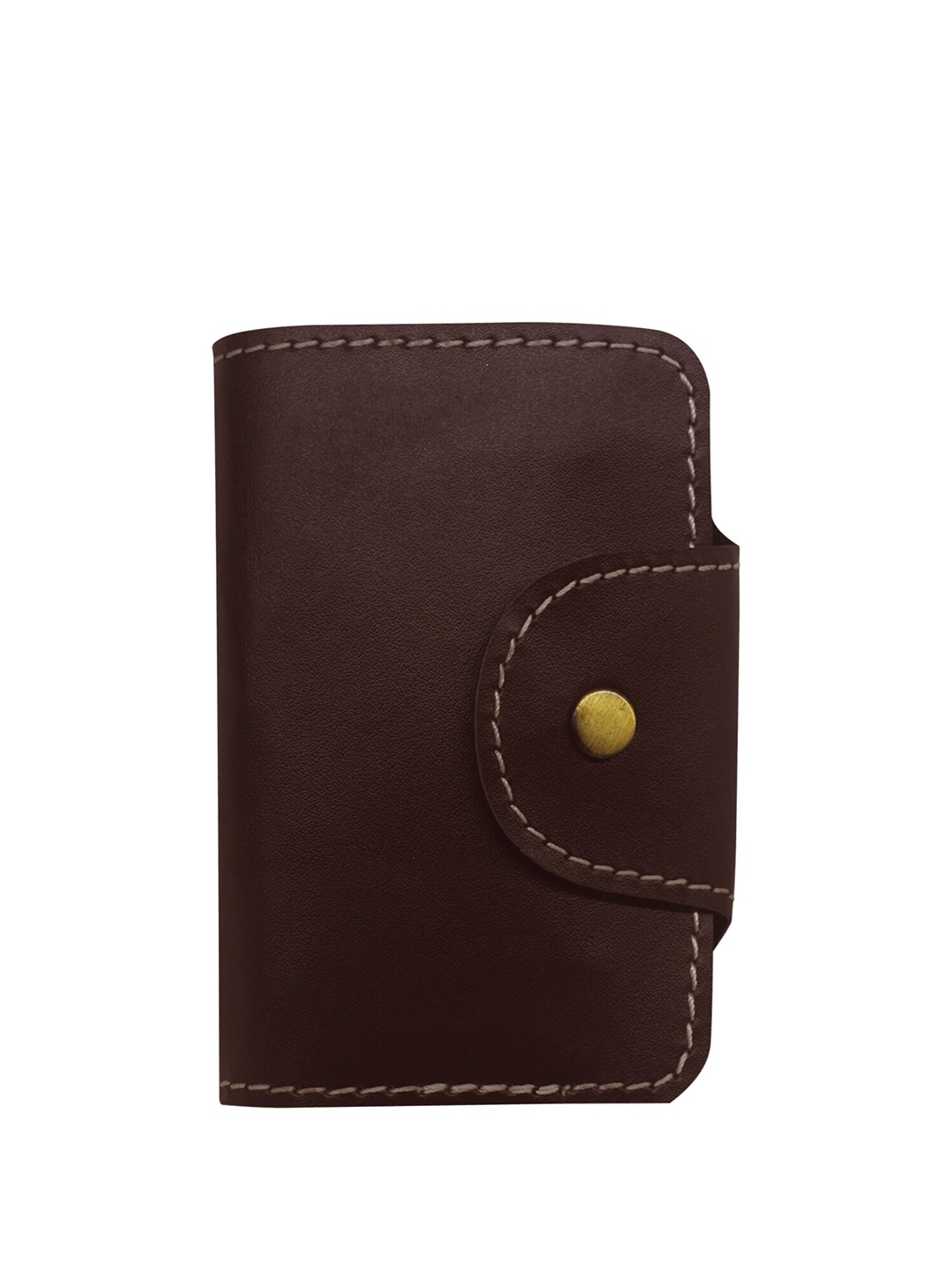 

GREEN DRAGONFLY Unisex PU Card Holder, Coffee brown