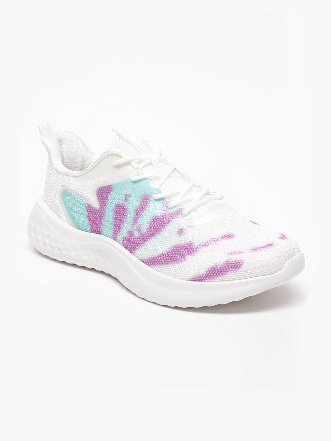 

JoyBean Women Mesh Training or Gym Non-Marking Shoes, White