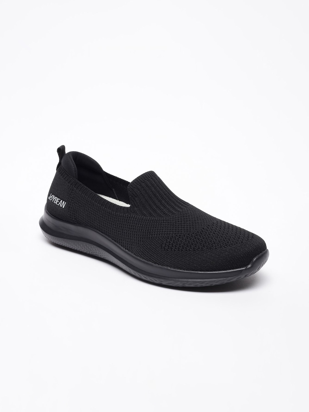 

JoyBean Women Textured Slip-On Training or Gym Shoes, Black