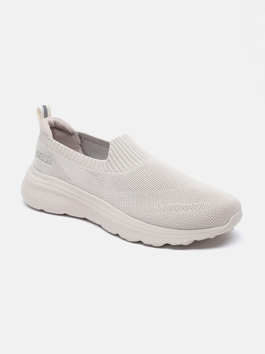 

JoyBean Women Textured Slip-On Training or Gym Shoes, Beige