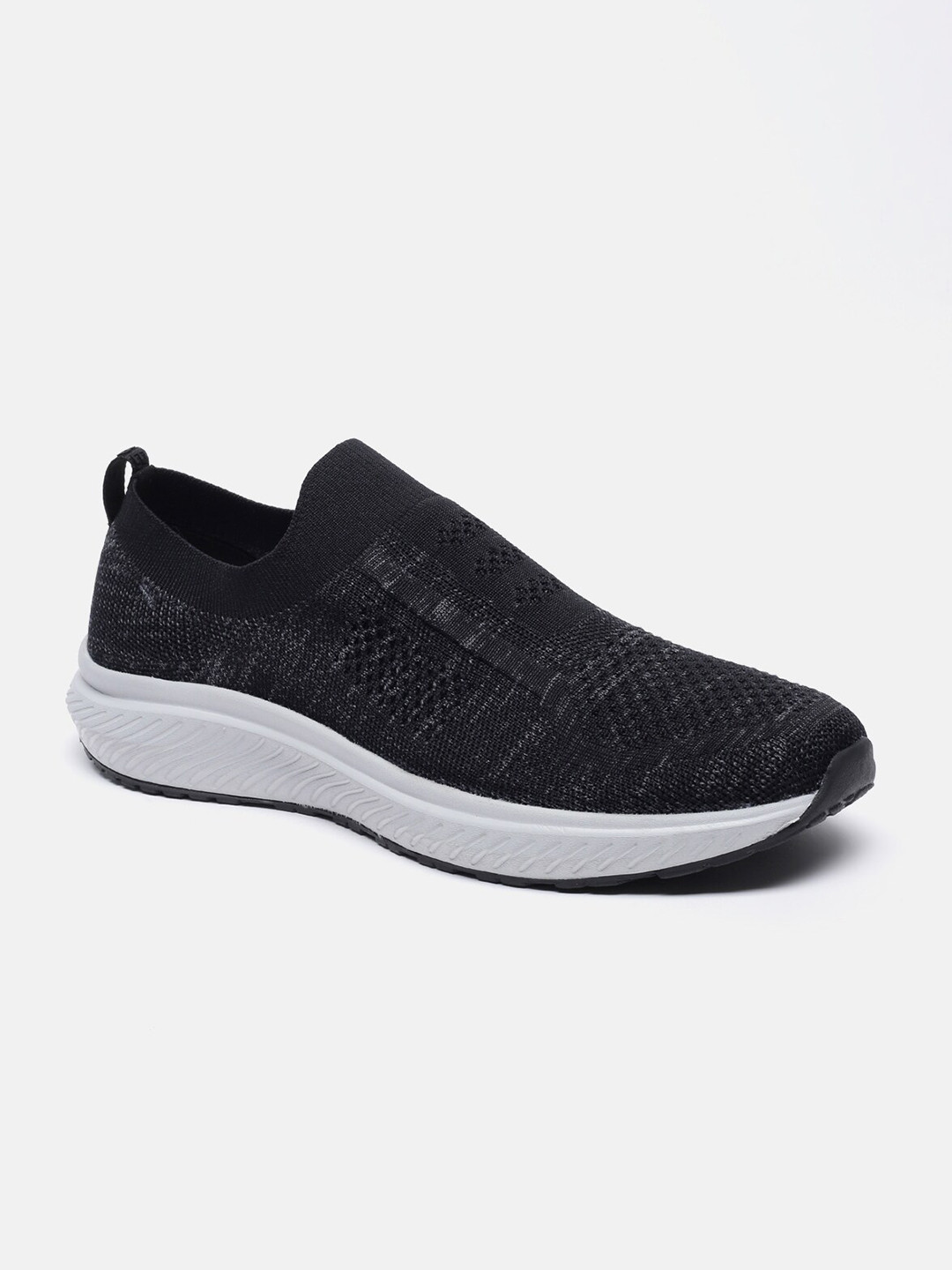 

JoyBean Men Textured Slip-On Training or Gym Shoes, Black