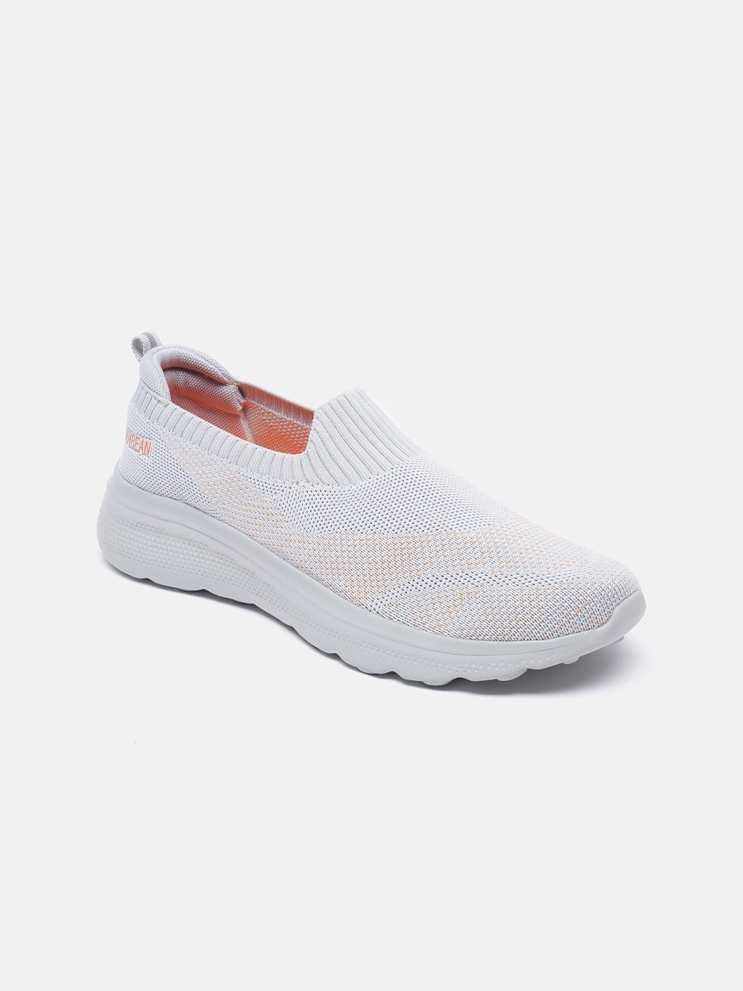 

JoyBean Women Textured Slip-On Training or Gym Shoes, Grey
