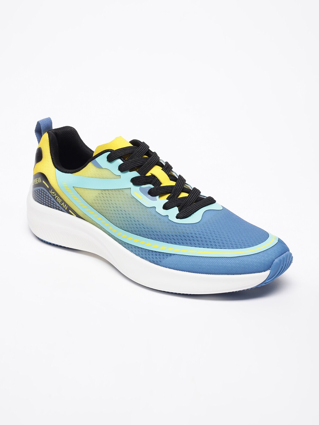 

JoyBean Men Textured Lace-Up Training or Gym Shoes, Yellow