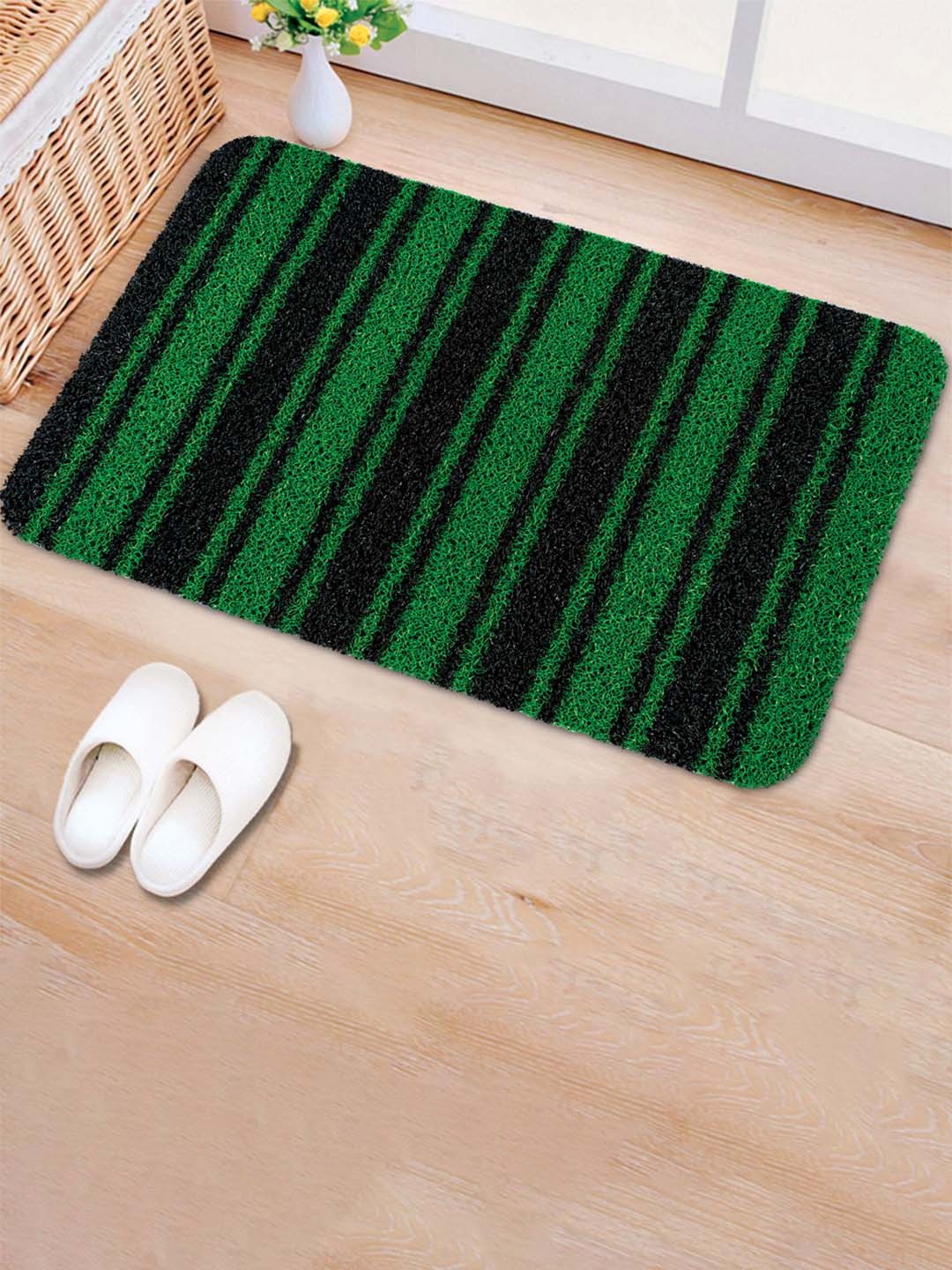 

Freelance Green & Black Striped 2300 GSM Anti-Skid Doormat