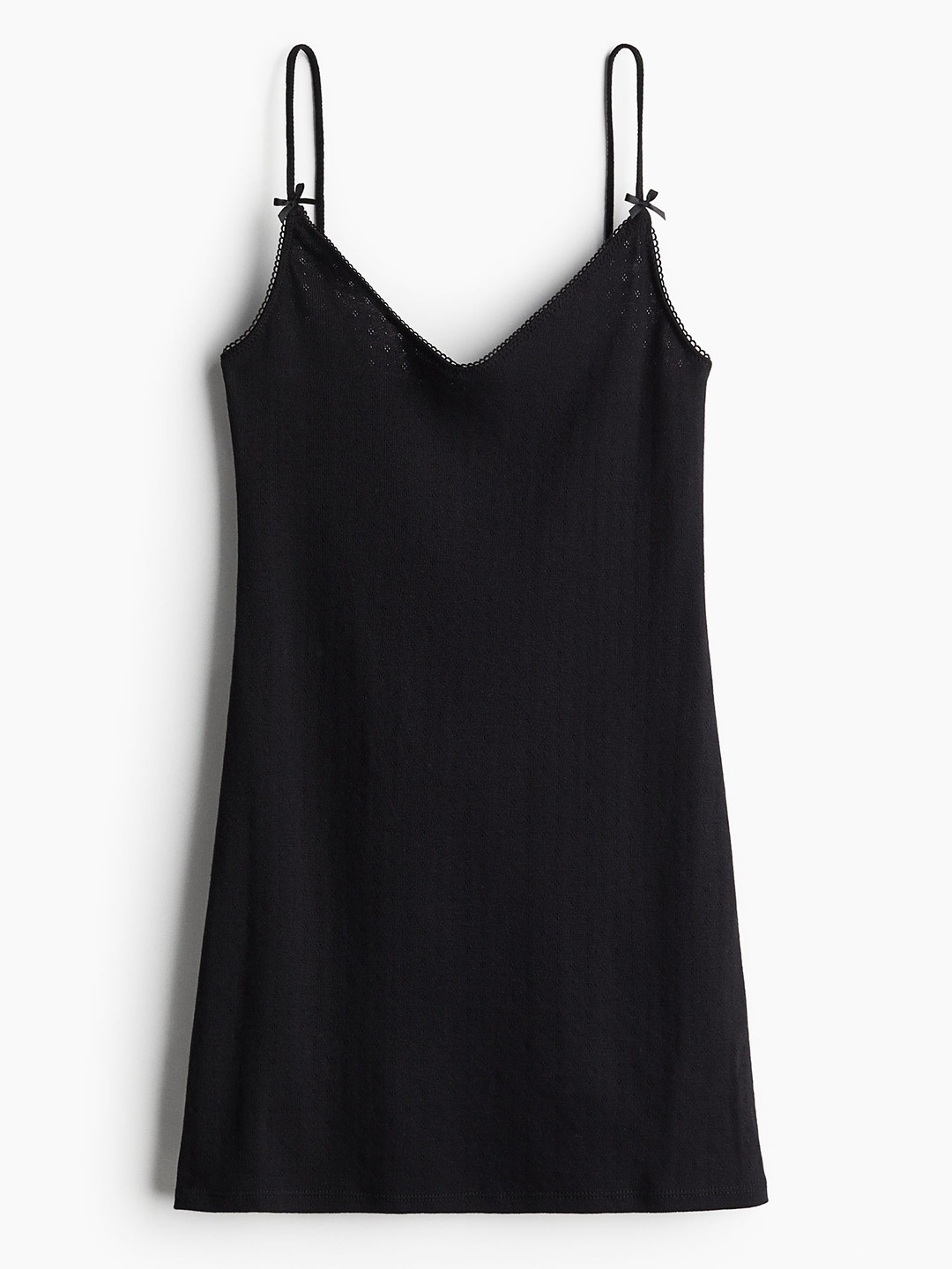 

H&M Women Jersey Nightslip, Black