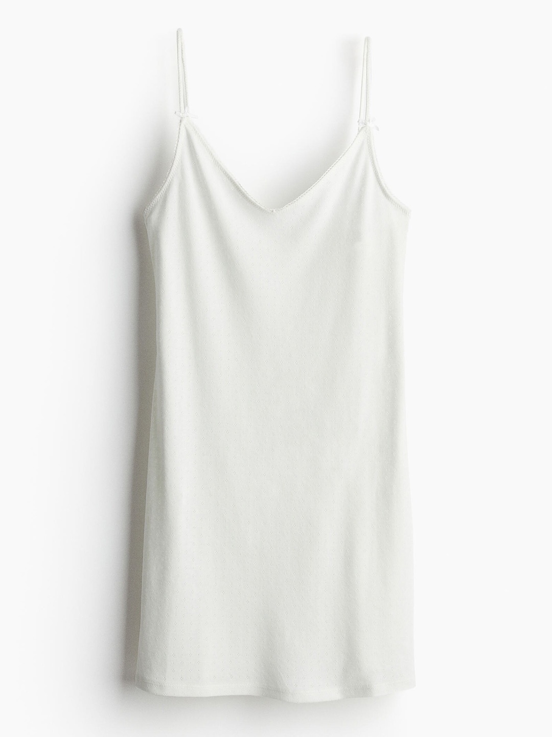 

H&M Women Jersey Nightslip, White
