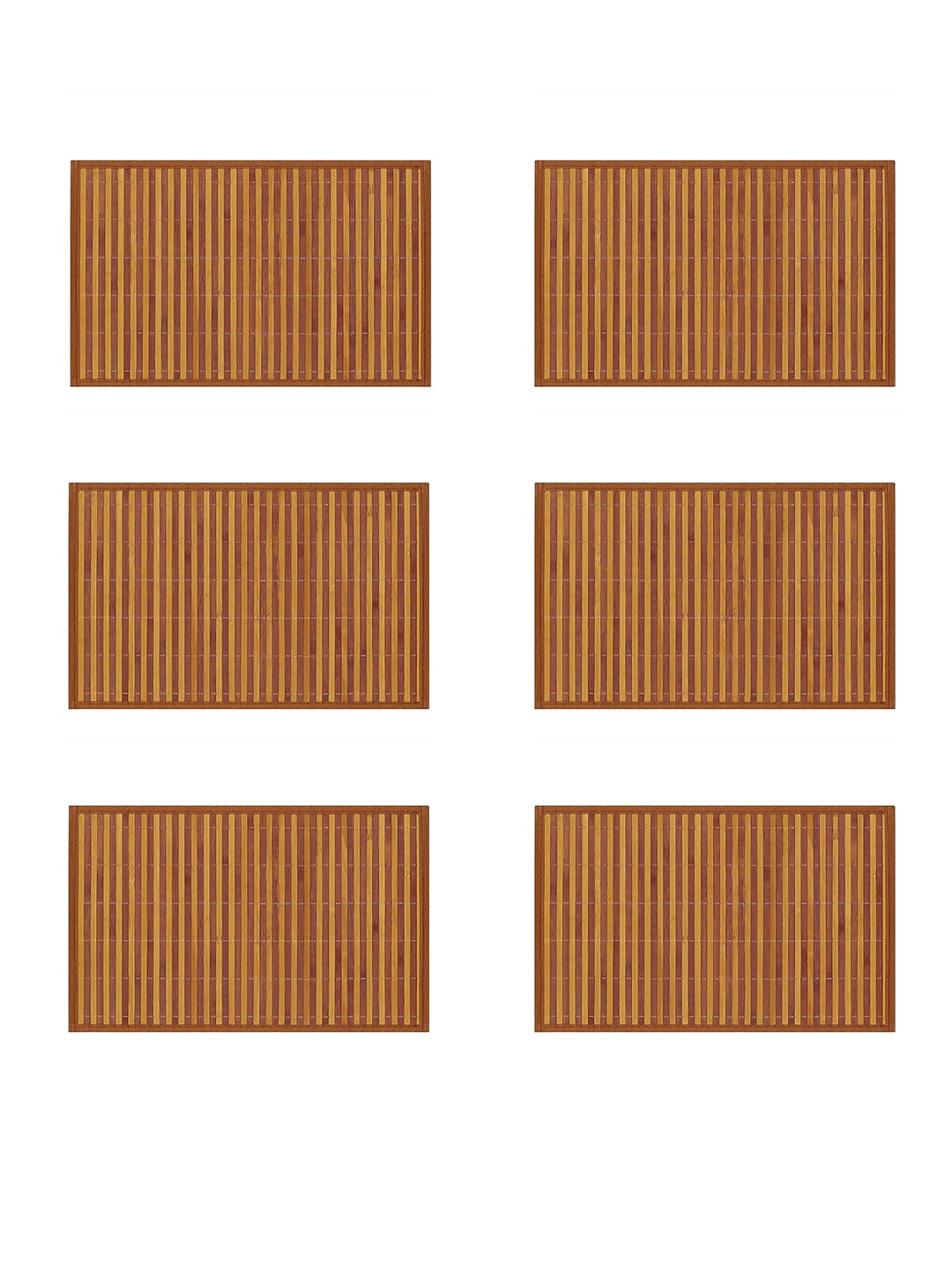 

Freelance Black 6 Pieces Table Placemats