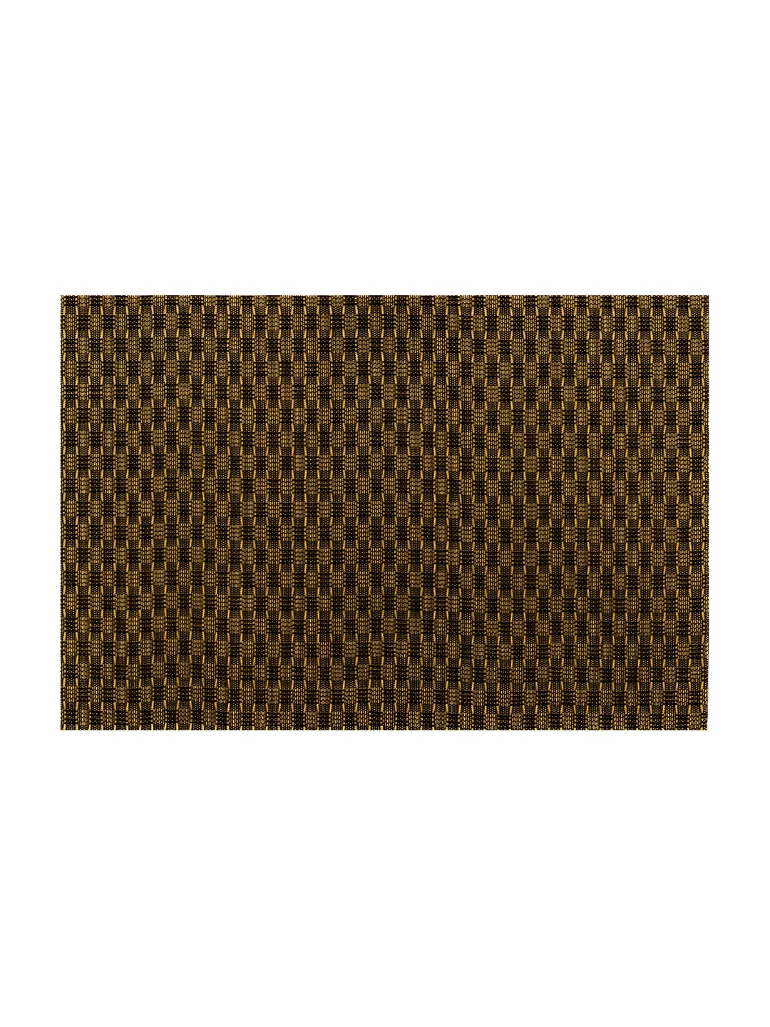 

Freelance Basketweave Brown 6 Pieces Rectangle Reversible Table Placemats