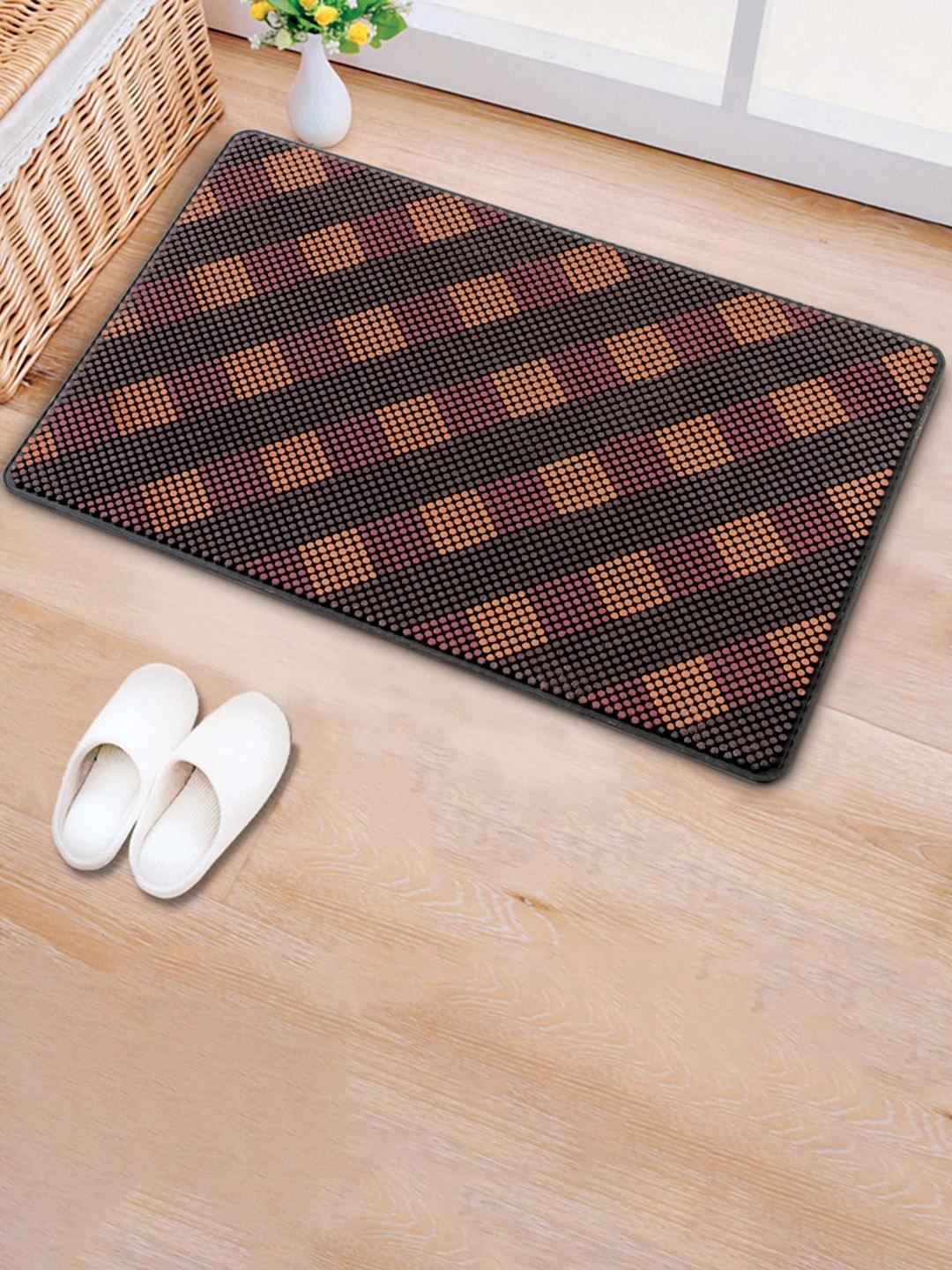 

Freelance Brown & Black Checked 2300 GSM Anti-Skid Doormat