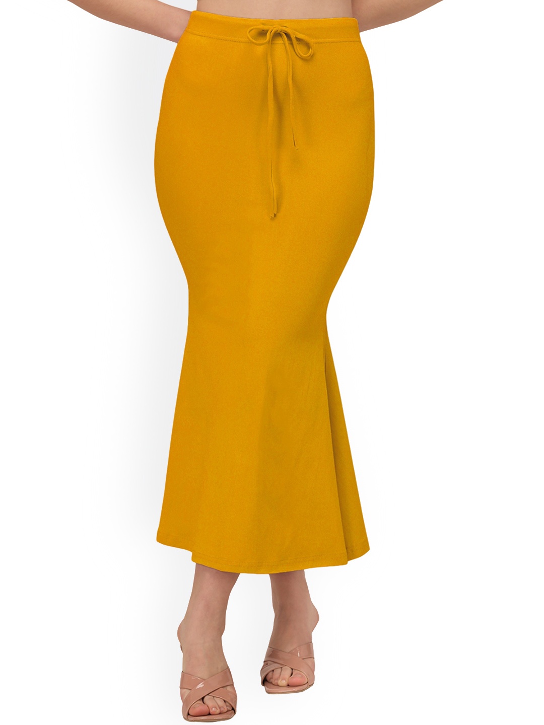 

Mehrang Fishcut Saree Shapewear, Yellow
