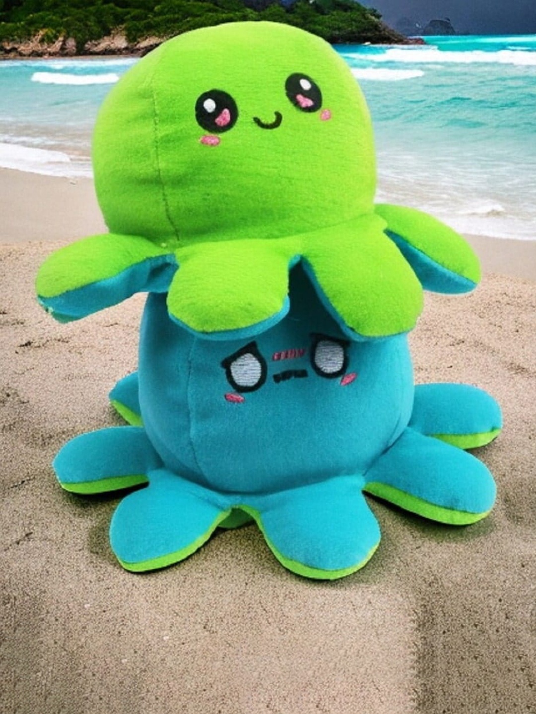 

Xivir Microfibre Filled Non-Allergic Soft Toys and Dolls, Green