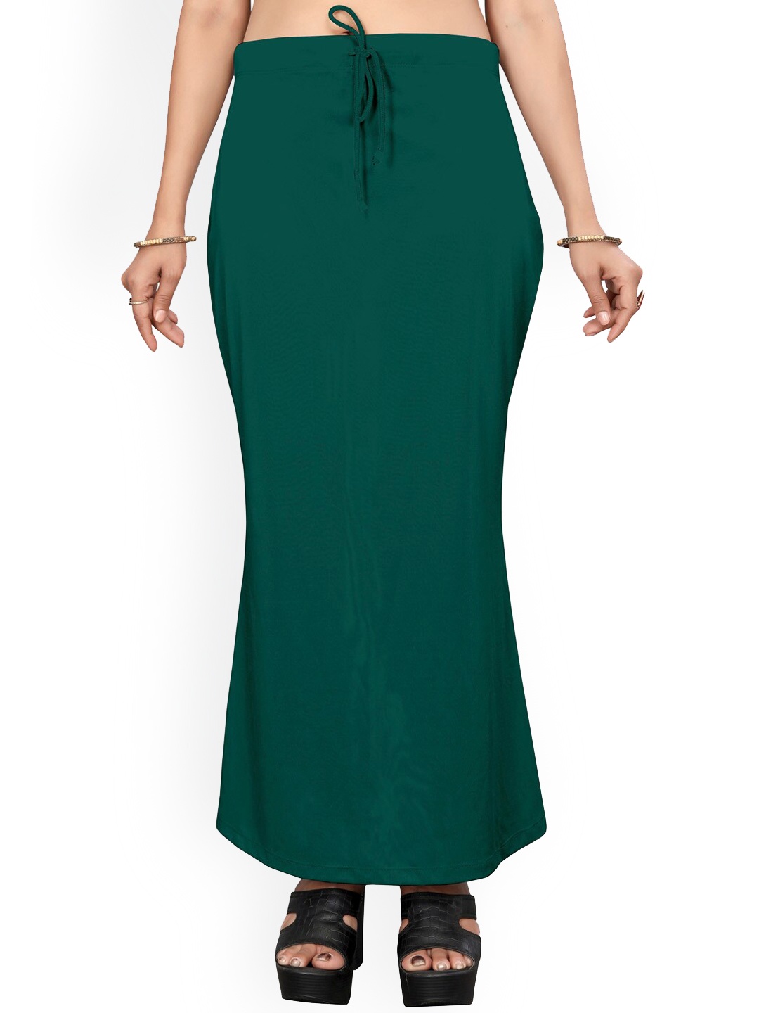 

Saree mall Green Stretchable Saree Shapewear