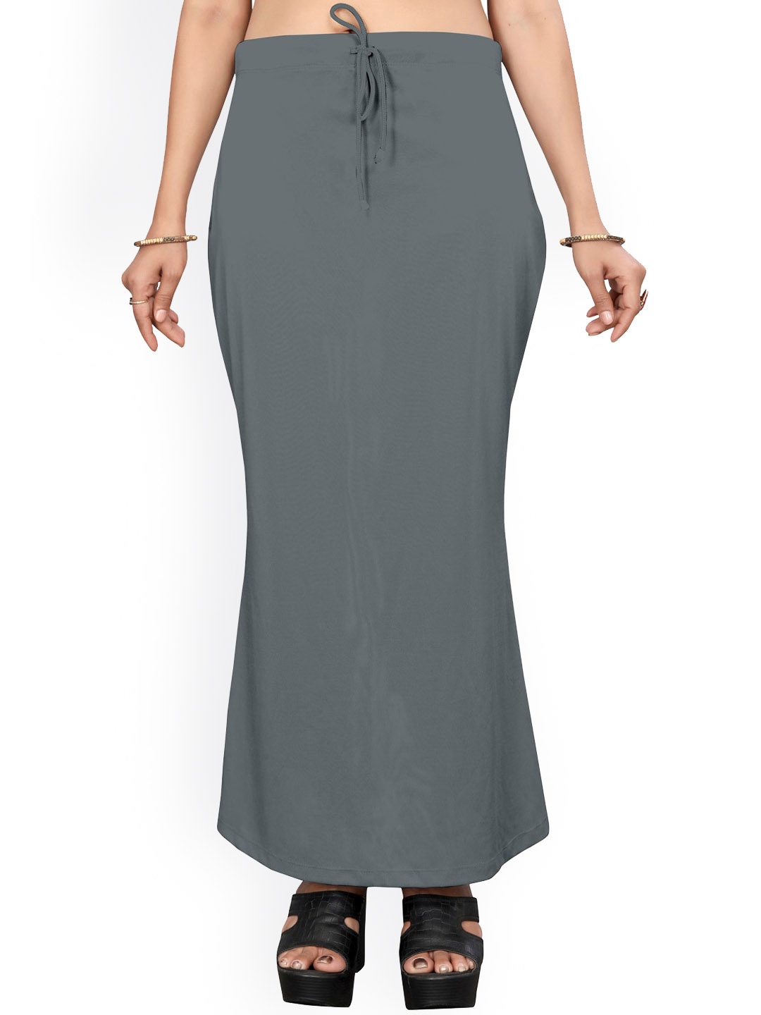 

Saree mall Grey Stretchable Saree Shapewear