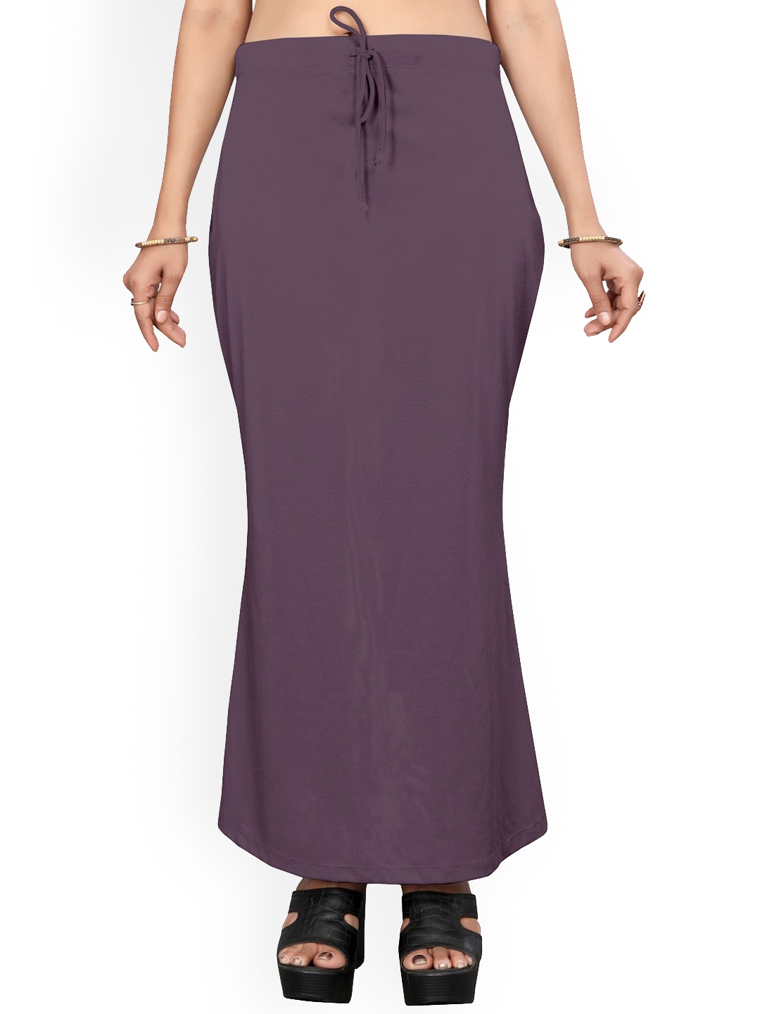 

Saree mall Violet Stretchable Saree Shapewear, Mauve