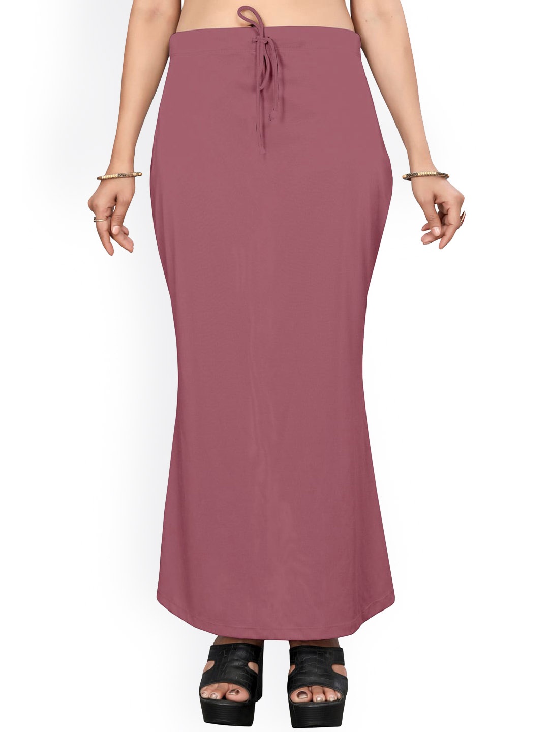 

Saree mall Pink Stretchable Saree Shapewear