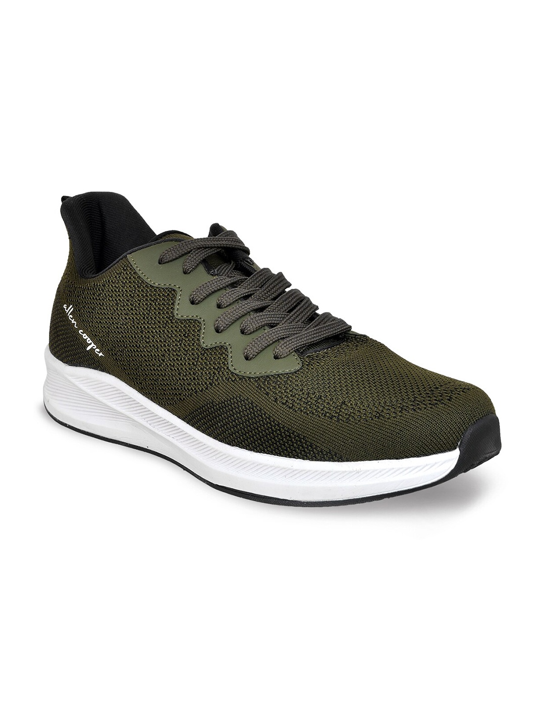 

Allen Cooper Men Running Non-Marking Shoes, Green