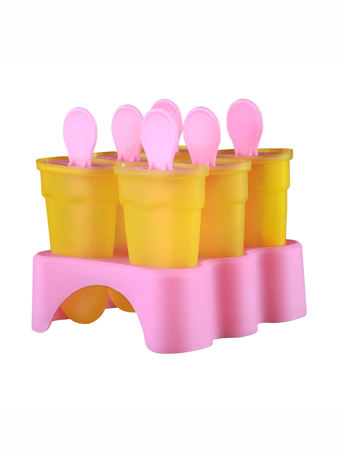 

Bulfyss Orange & Pink Silicone Ice Popsicle Moulds