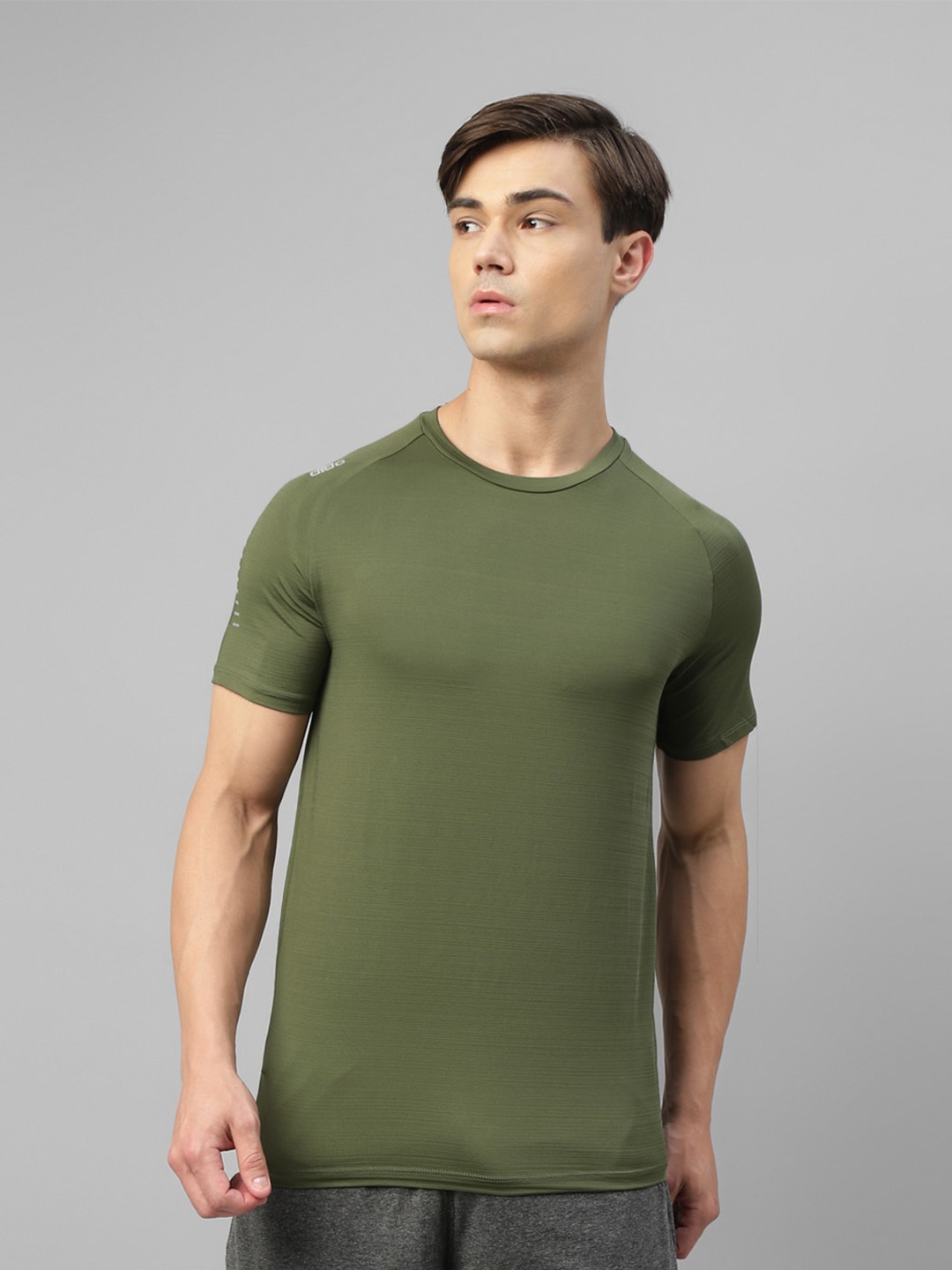 

DIDA Round Neck Dri-FIT T-shirt, Olive