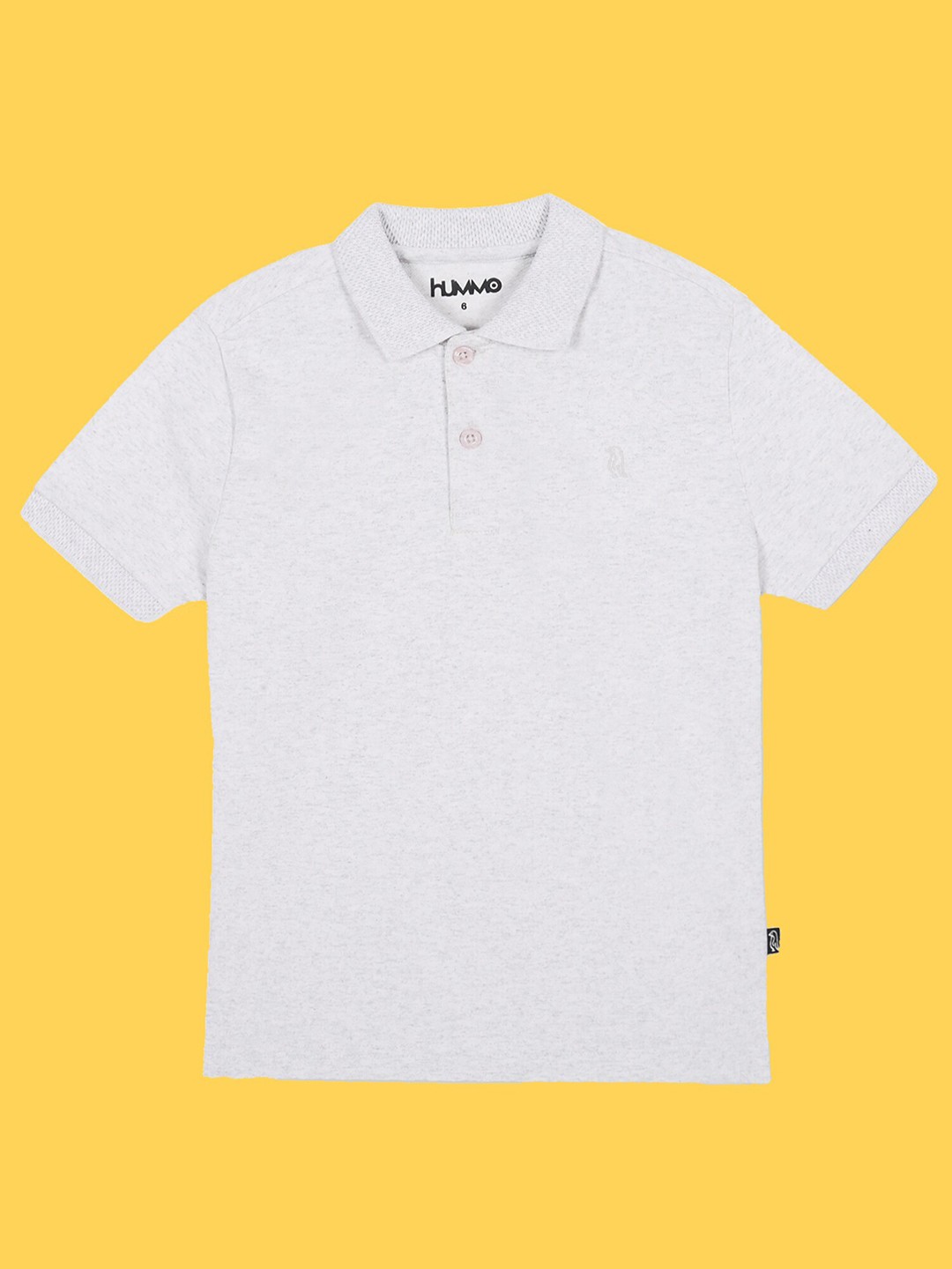

Anthrilo Boys Polo Collar Short Sleeves Cotton Casual T-shirt, Grey
