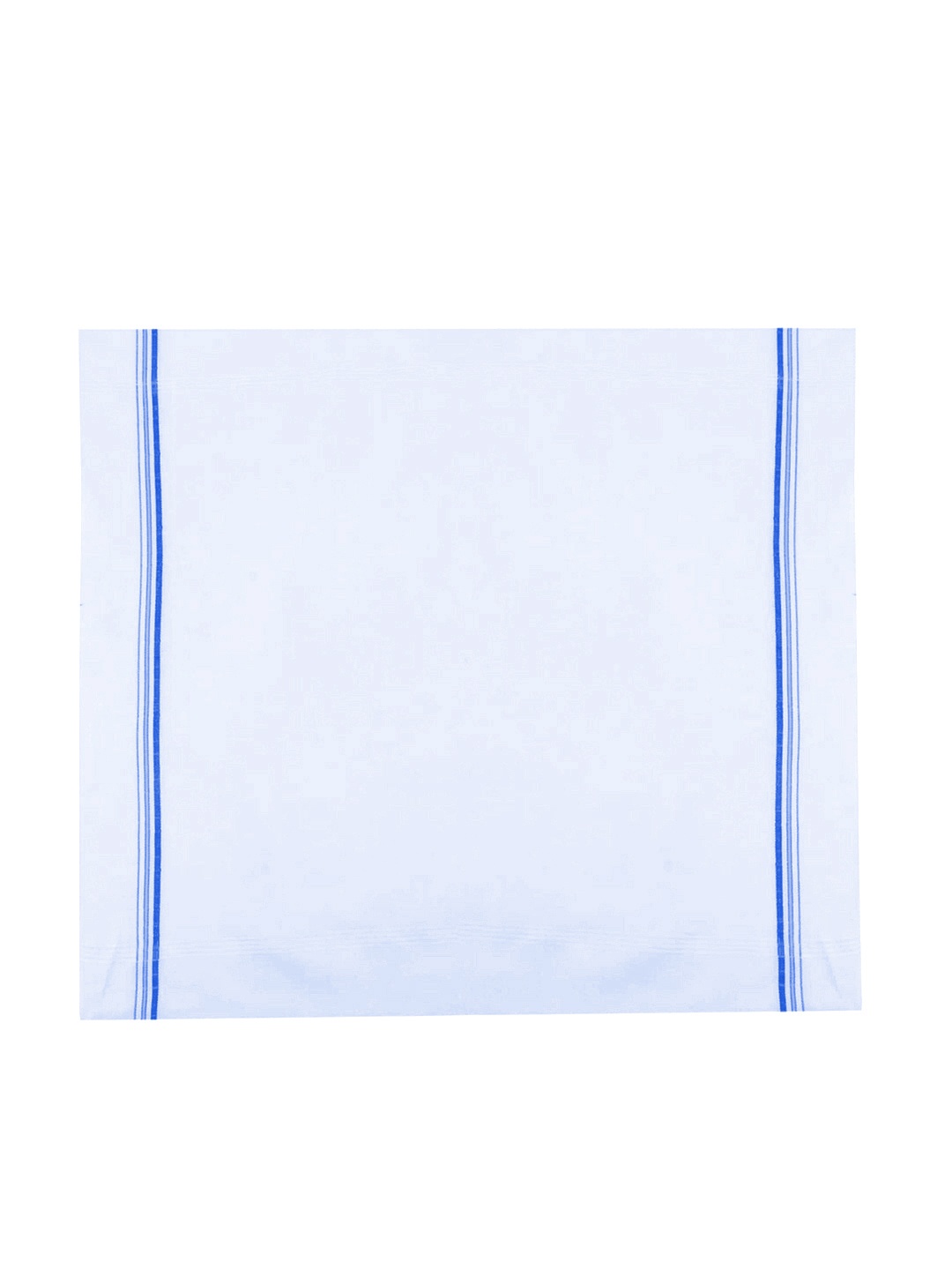 

CROSSLINE Men Pack Of 3 Pure Cotton Handkerchiefs, White