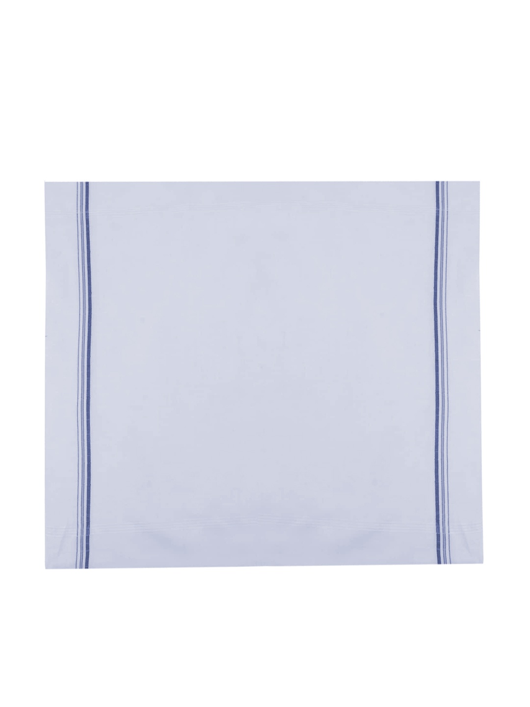 

CROSSLINE Men Pack Of 6 Pure Cotton Handkerchiefs, White
