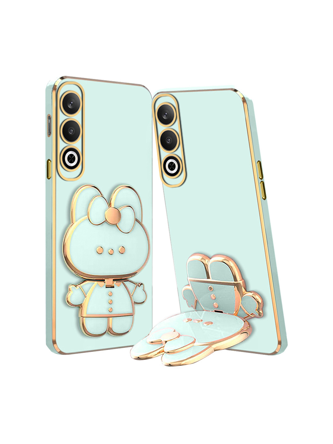 

Karwan Oneplus Nord CE4Mint 3D Cat Back Case, Green