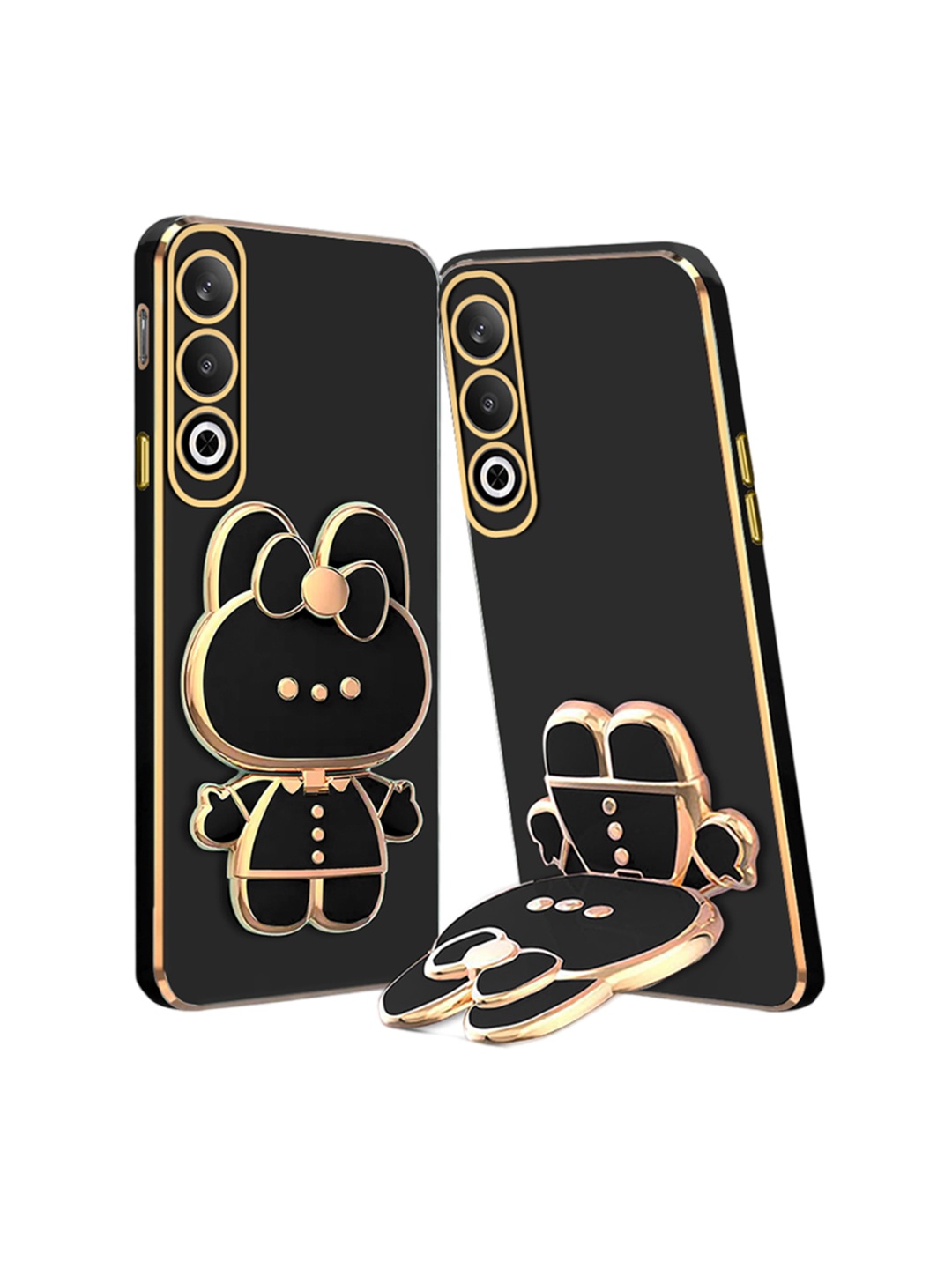 Karwan Oneplus Nord CE4 3D Cat Design Mobile Back Case, Black