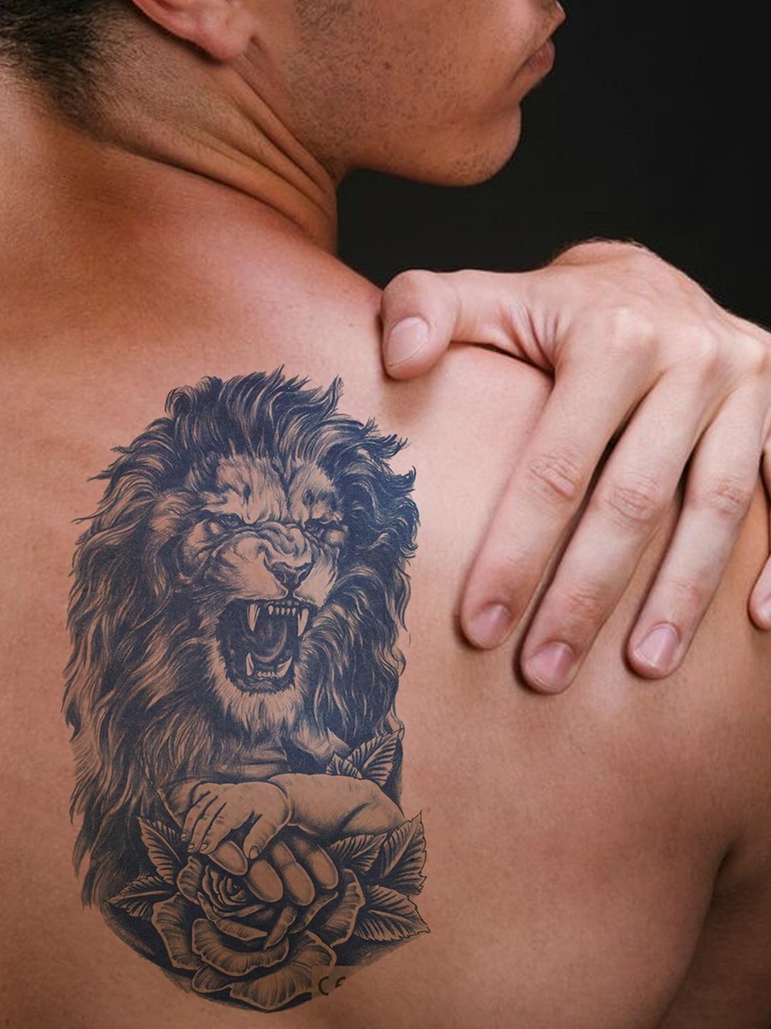 

LICK Matte Blue Finish Realistic Semi Temporary Body Tattoos