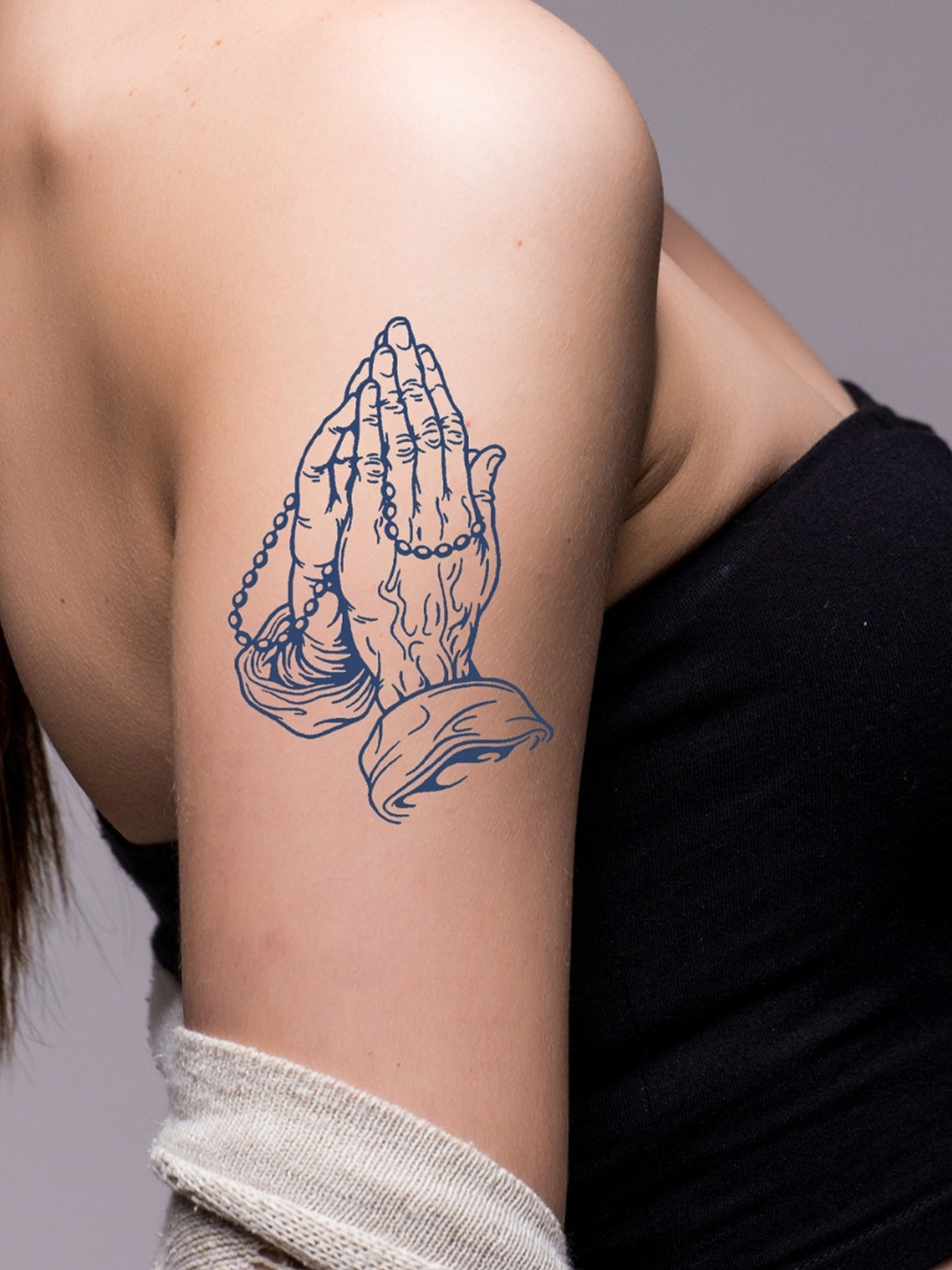

LICK Matte Blue Finish Realistic Semi Temporary Body Tattoos