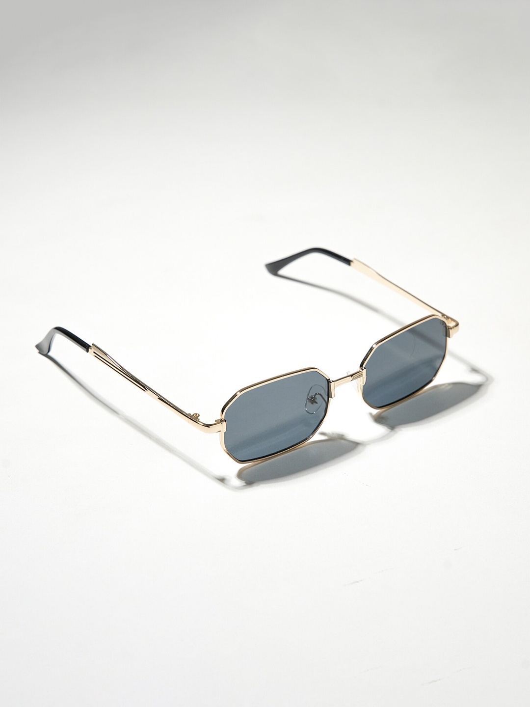 

CHOKORE Men Square Sunglasses with UV Protected Lens CHKSM_66, Black