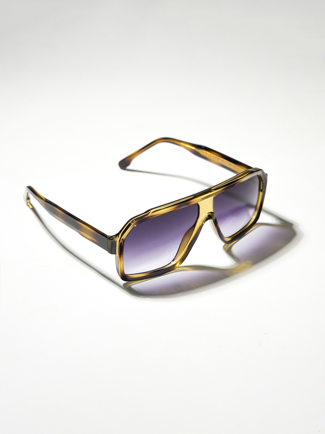 CHOKORE Men Oversized Sunglasses with UV Protected Lens CHKSM_73, Green